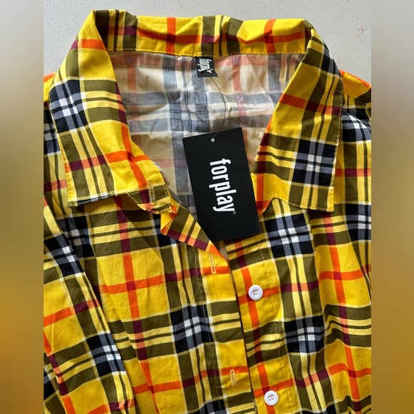 Forplay Playtime Deputy Men’s Shirt Costume - Picture 4 of 6